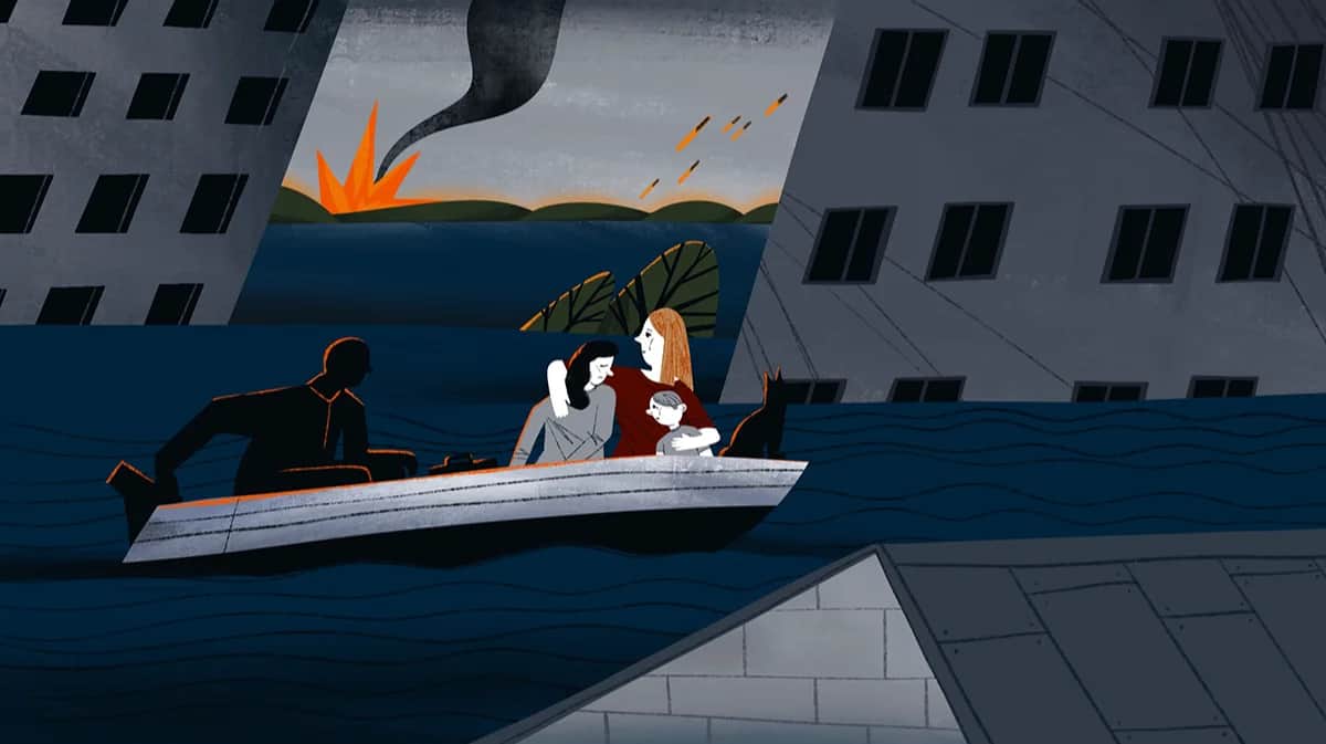 Иллюстрация: Настя Покотинска / «Новая газета Европа»