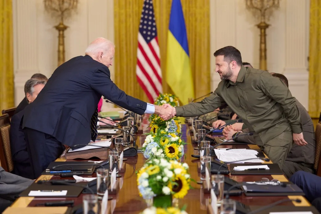 Встреча Владимира Зеленского и Джо Байдена в США. Фото: Офис президента Украины