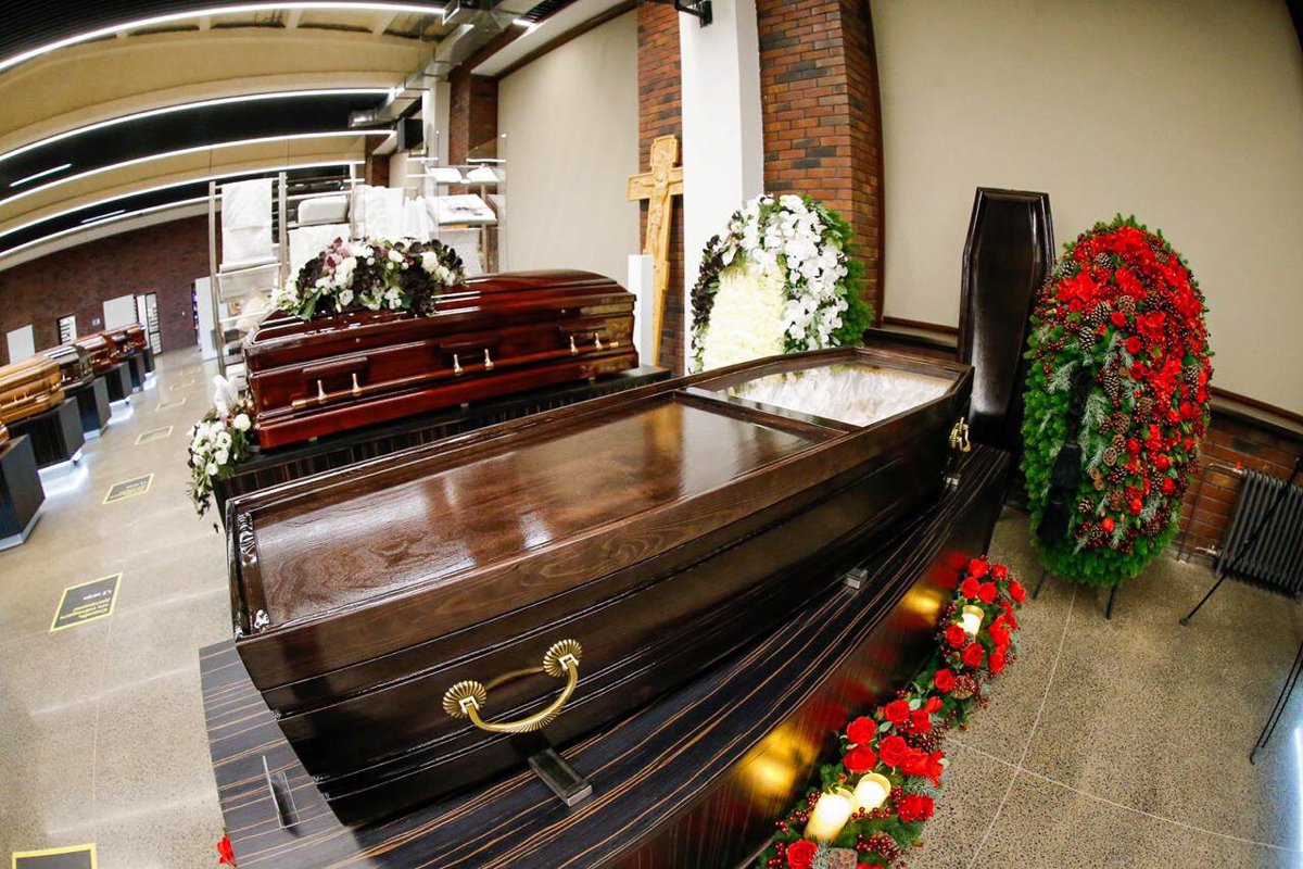 Гробы от ГБУ «Ритуал», 2020 год. Фото: АГН «Москва»