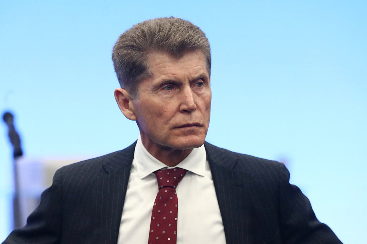 Губернатор Приморского края Олег Кожемяко. Фото: Сергей Ведяшкин / Агентство «Москва»