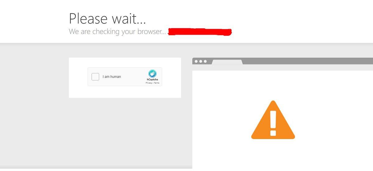 Так выглядит страница проверки браузера с верификацией от Cloudflare. Источник:  Cloudflare