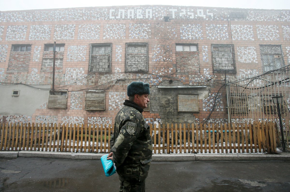 Территория исправительной колонии в Макеевке, 2014 год. Фото: Максим Шеметов / Reuters / Scanpix / LETA