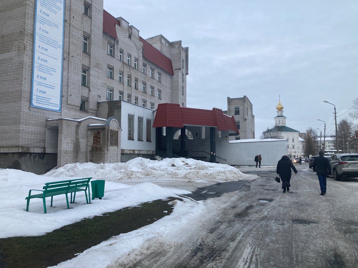 Здание больницы. Фото: «Ветер»
