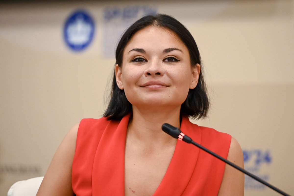 Ксения Шойгу. Фото: Евгений Реутов / Росконгресс