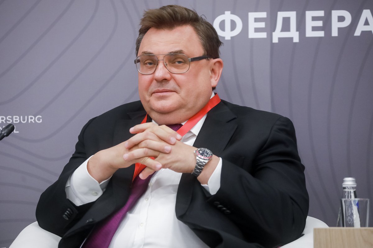 Константин Чуйченко на сессии «Иностранное вмешательство: уроки истории», 20 мая 2025 года. Фото: Сергей Коньков / Росконгресс