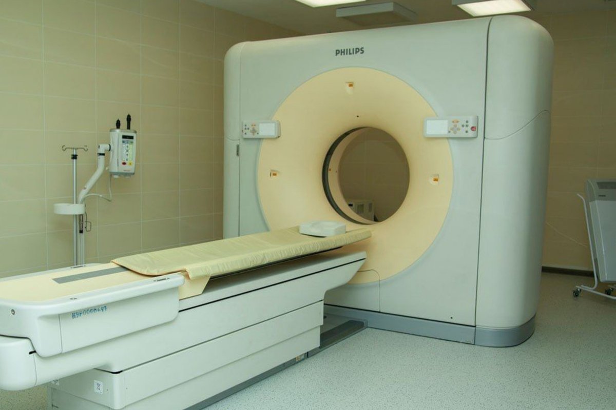 Аппарат компьютерной томографии в краевом диспансере. Фото:  Министерство здравоохранения Камчатского края