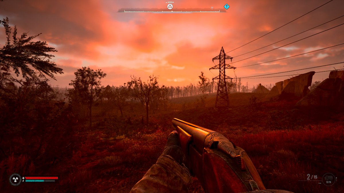 На закате Зона завораживает пейзажами. Кадр: GSC Game World