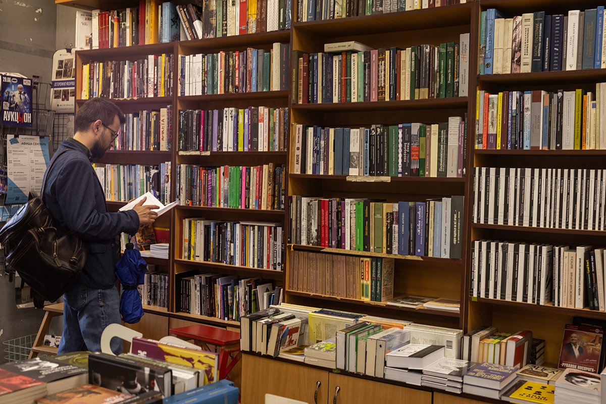 Книжный магазин. Фото «Новой-Балтия»