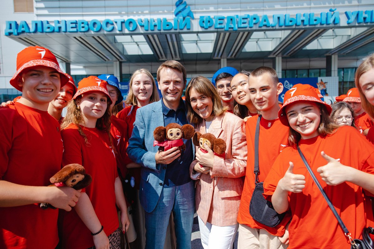 Победители конкурса в Дальневосточном федеральном университете. Фото:  ВФМ-2024