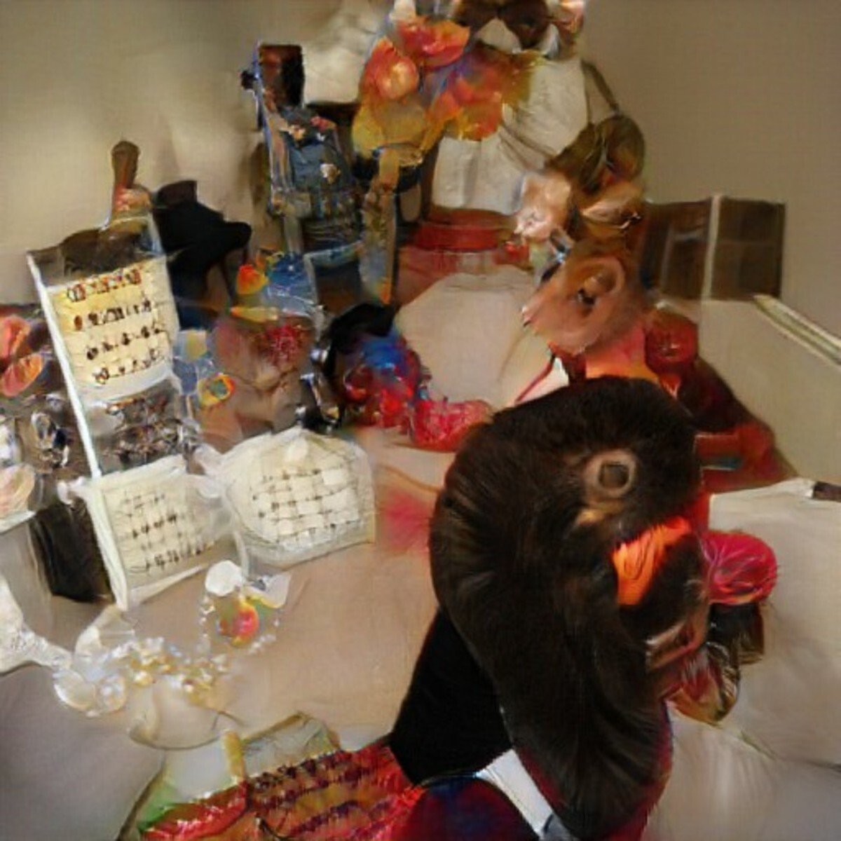 Как видит мир человек после инсульта. Фото: jc27 /  Pikabu